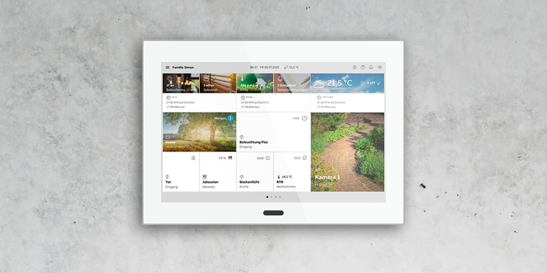 Busch-SmartTouch 10“ bei Elektrotechnik Loth in Frankfurt